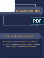 19 Struktura Programa