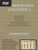 Antropologia Linguistica