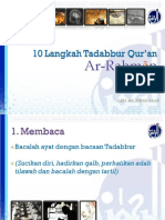 Tadabbur-Qurán Ust - Bachtiar PDF