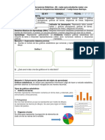 4° y 5° Secuencia Didáctica - SD-4 Gráficos Estadísticos Componente Aleatorio.