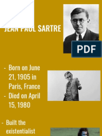 Jean-Paul Sartre's Key Philosophical Concepts