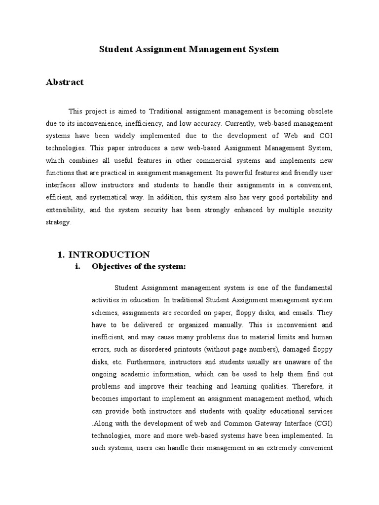 41 - JAVA - Student Assignment Management System | PDF | Online And ...