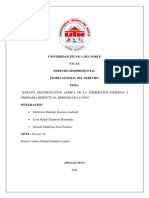 JURISPRUDENCIA CONSTITUCIONAL ECUATORIANA modelo