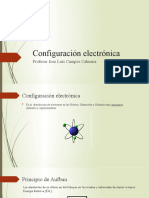 Configuracion electronica