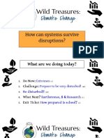 How Can Systems Survive Disruptions?