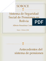 Sistema de Seguridad Social Boliviana PDF