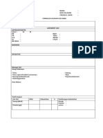 Formulir Asuhan Gizi ANAK