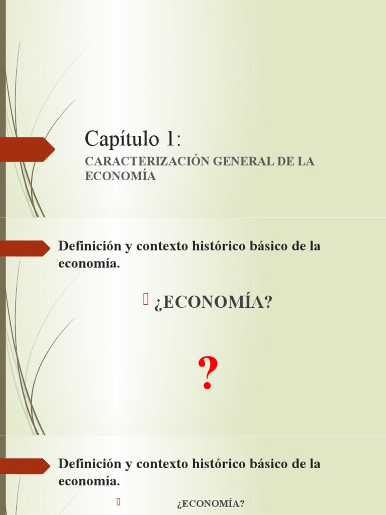 Capitulo 1 | PDF | Riqueza | Economias