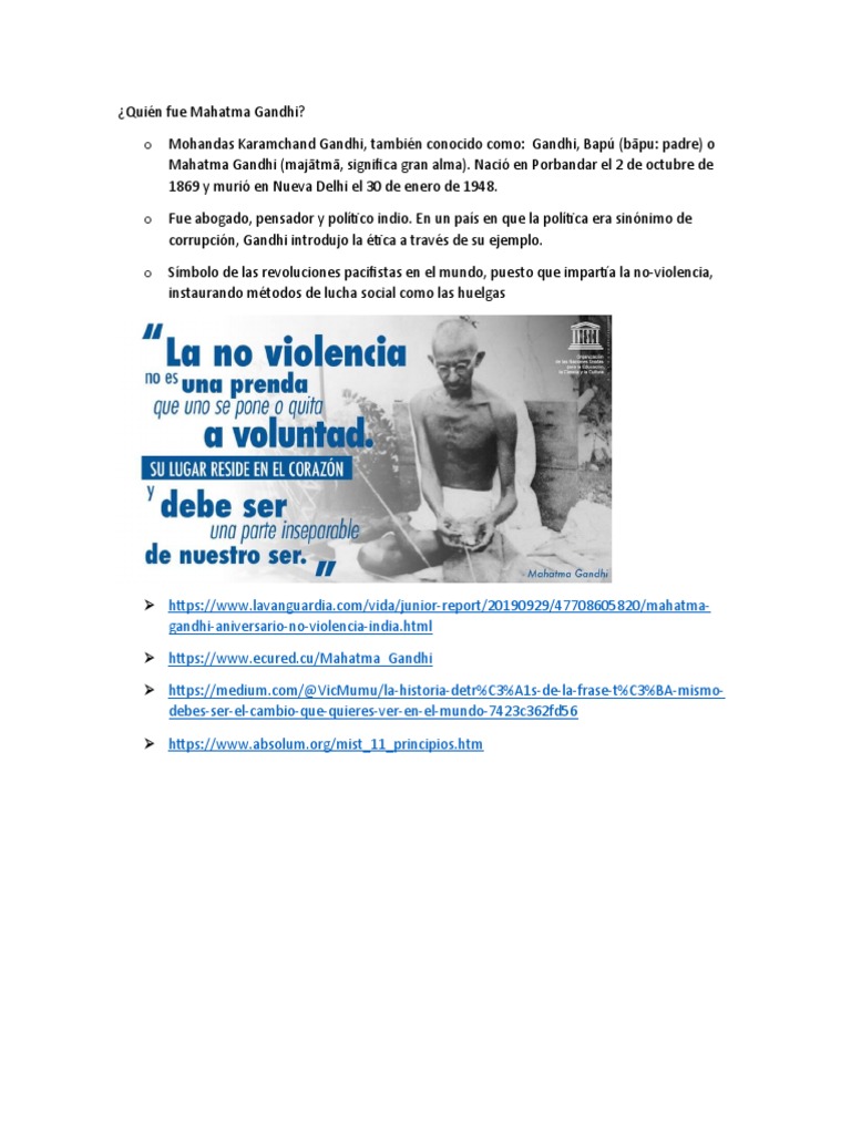 HISTORIA DE MAHATMA GANDHI Y EL PROFESOR visual data 2