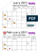 Diamond Dancers: February 2011