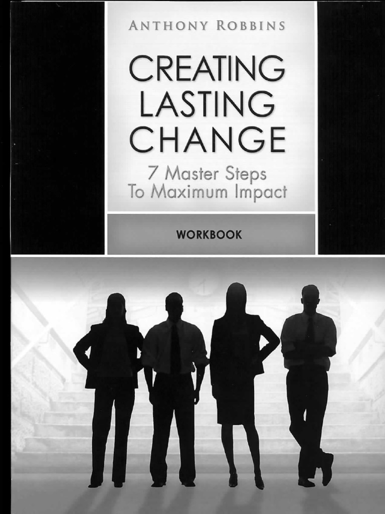 Creating Lasting Change Tony Robbins Pdf