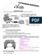 1 _ LES PRINCIPALES SOURCES DE POLLUTION. Pour les moteurs thermiques différentes sources de rejets de polluants sont possibles.