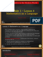 Module 1 Lesson 4