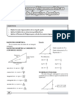 Situaciones Trigonometricas Razones Trigonometricas de Angulos Agudos Ccesa007
