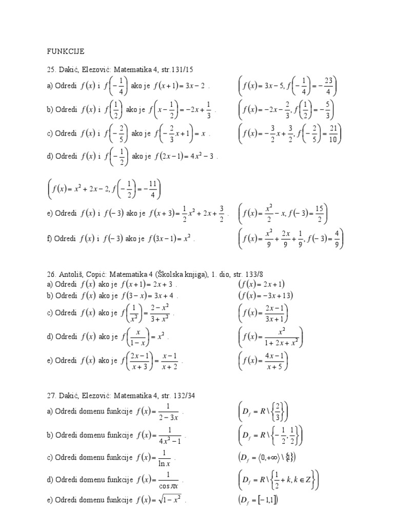 Funkcije | PDF