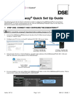 056-121 DSEGateway® Quick Set Up Guide