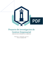 Proyecto de investigacion de Gestion Empresarial