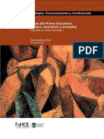 Actas Del Primer Encuentro Cuerpo Educac PDF