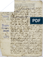  Sobre la querella criminal instaurada por María Sanchez de Acosta, contra un esclavo negro de don Juan Hidalgo de Tapia - 1674