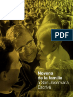 Novena A San Josemaría - La Familia