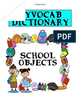 pictionary objects