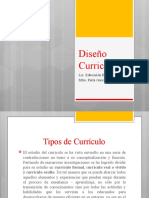 Tipos de Currículo