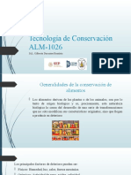 Tecnologia de Conservacion Generalidades