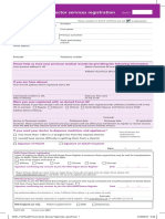 Family Doctor Services Registration: Patient's Details