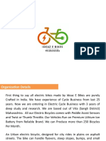 Ideaz E Bike - Dealer