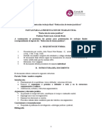 Pautas para La Presentación de Texto Redacción de Textos Jurídicos 2020 - I