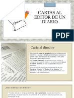 Carta Al Editor de Un Diario (Carta Formal) 30 Sept