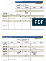 Horario de Basica 2 2020