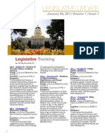 CALCASA Legislative Update 01/28/11