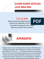 Pilihan Karir Setelah Lulus SMA-MA PDF