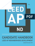 Candidate Handbook: Leed Ap Neighborhood Development