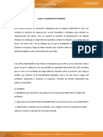 Accidente de trabajo o común: análisis del caso de Ana María Medina