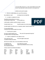 Infinitives PDF