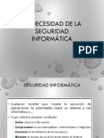 Necesidad de La Seguridad Informática PDF