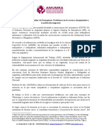 Informe AMUMRA Trabajadoras de Casas Particulares - Pandemia COVID-19 Solo