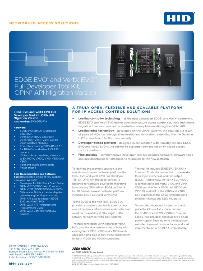 Evo Developer Kit Ds en | PDF | Application Programming Interface ...
