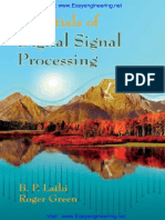 Essentials of Digital Signal Processing Lathi PDF
