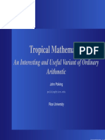 Tropical Mathematics