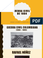 Guerra Civil 1884