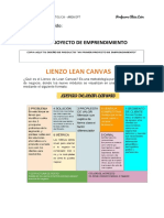 Lean Canvas de Aprendo en Casa