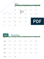 Calendario Académico Oct 2020 - Sep21