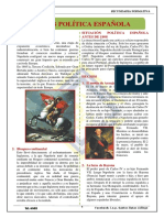 SESIÓN #05 CRISIS POLÍTICA ESPAÑOLA 3° Sec - IIIB PDF