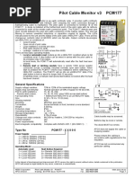 Ficha Técnica Relé APCS - PCM177 PDF