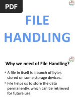 Python File Handling Notes Class12 | PDF