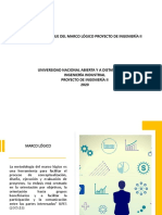 Enfoque Del Marco Lógico Proyecto de Ingeniería PDF