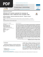 Ecohydrology & Hydrobiology: Justyna Ło Zy Nska, Agnieszka Ba Nkowska-Sobczak, Zbigniew Popek, Julita A. Dunalska